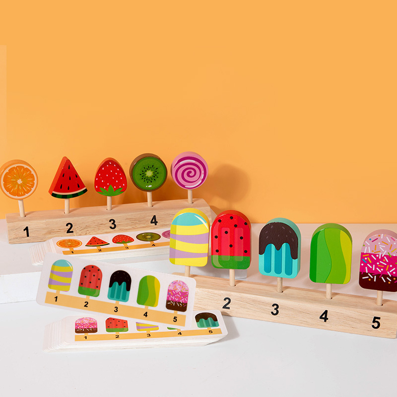 Baby Products Cream - Brinquedos de Sorvete de Pauzinho para
