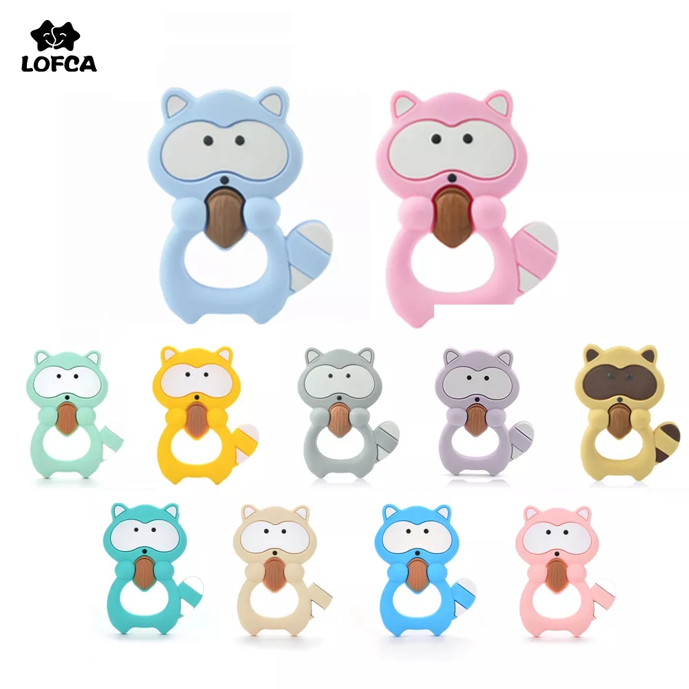 Baby Products List - 1pc guaxinim silicone mordedor brinquedos colar