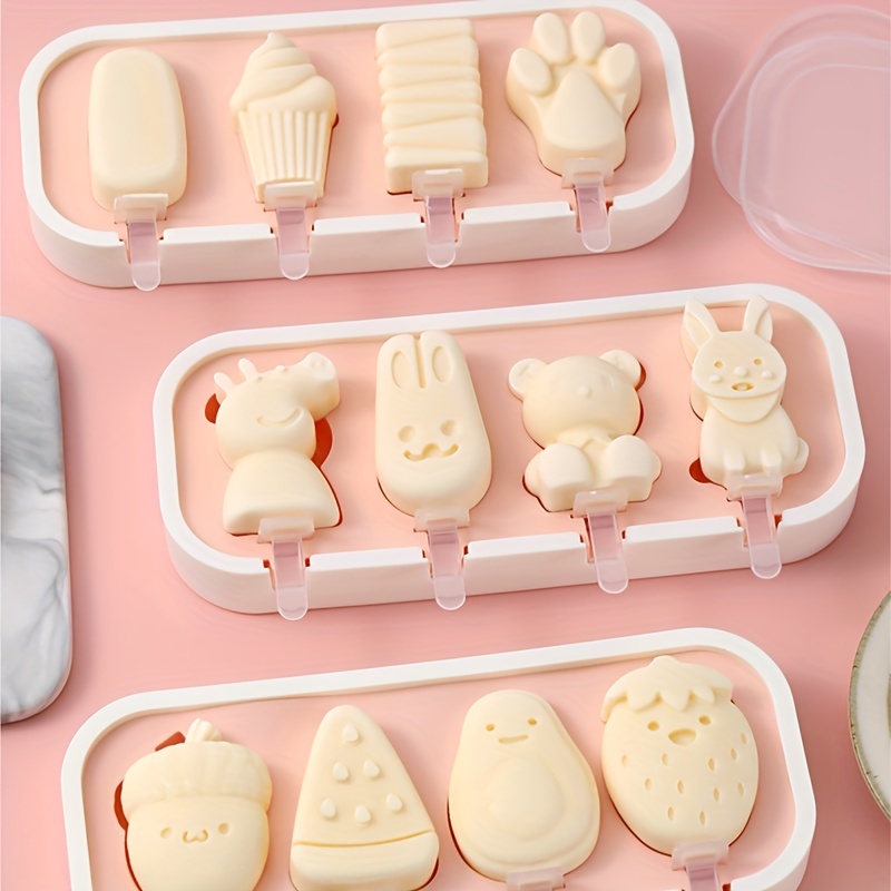 Baby Products Cream - 1pc bpa-livre silicone gelo pop molde