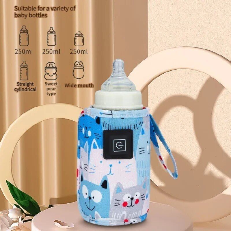 Portable Bottle Warmer - USB Milk Warmer para uso doméstico,