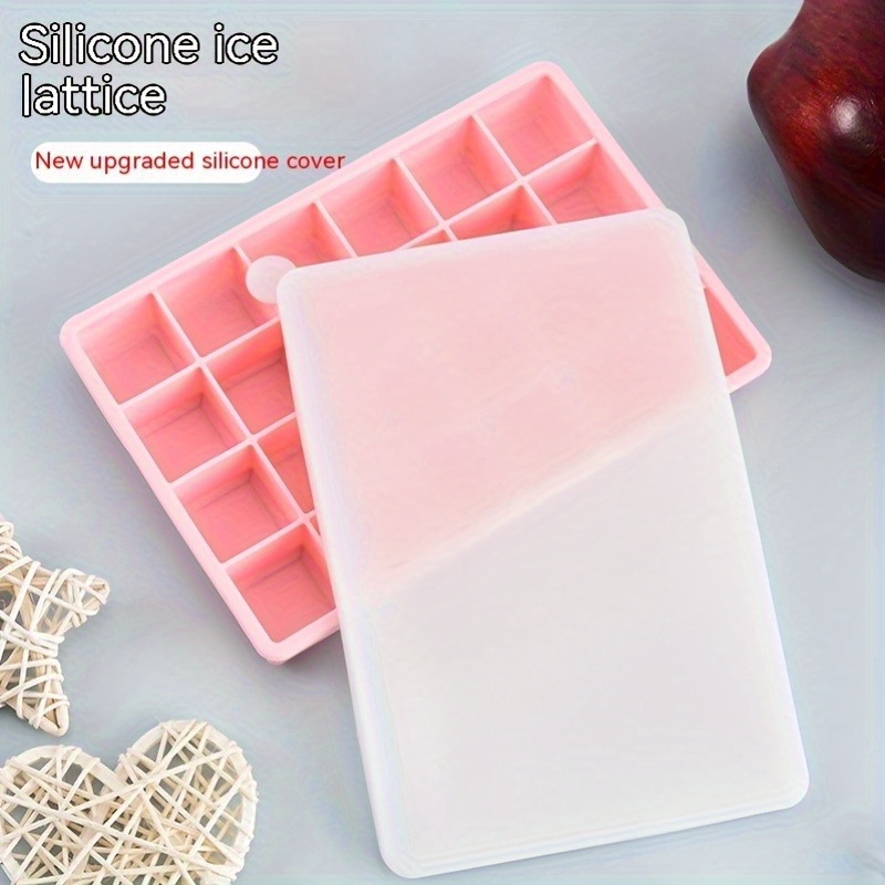 Forma de gelo de silicone com  - Baby Products Cream avaliação e preço