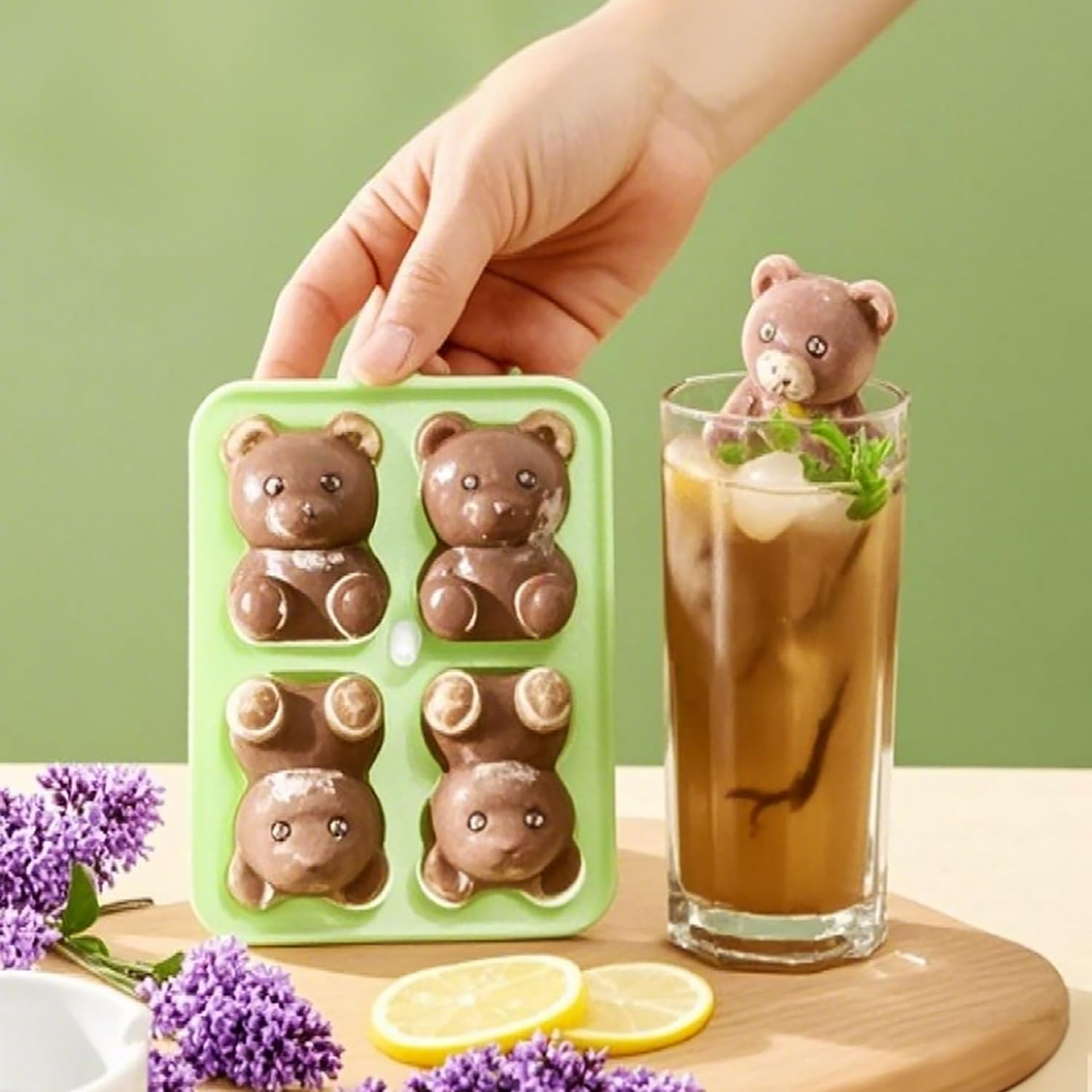 Urso gelo pop moldes dos desen - Baby Products Cream avaliação e preço