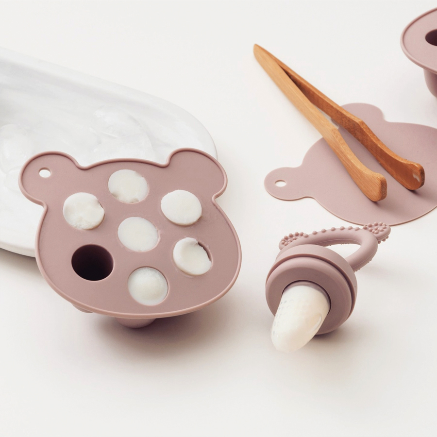 Cor crianças 2pc silicone bebê - Baby Products Cream avaliação e preço
