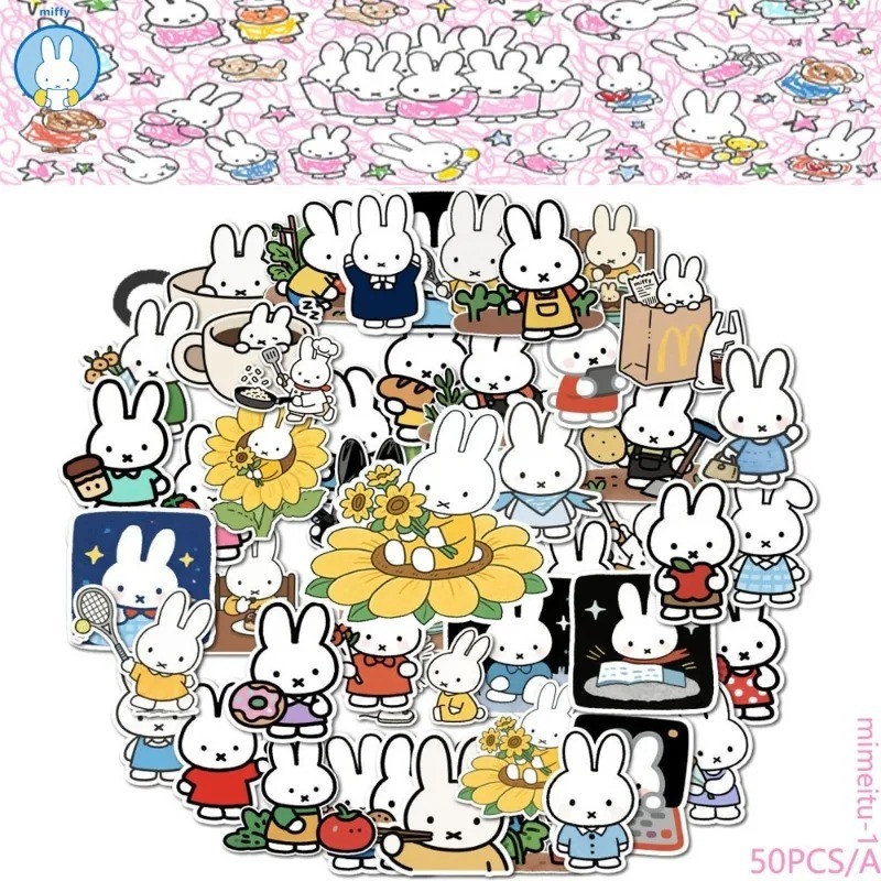 Pôster Decorativo Kawaii Miffy - Baby Products Keeping Bag avaliação e preço