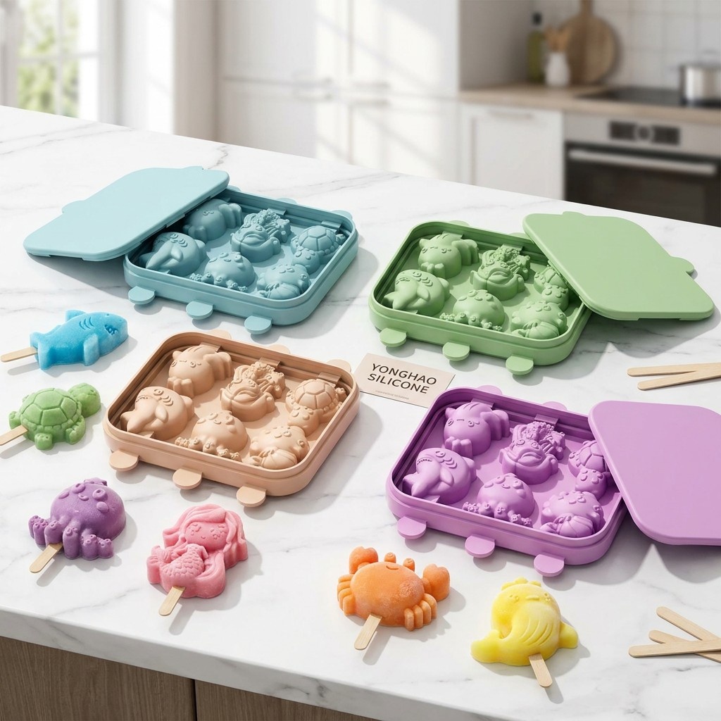 Forma de Silicone com 6 Cavida - Baby Products Cream avaliação e preço