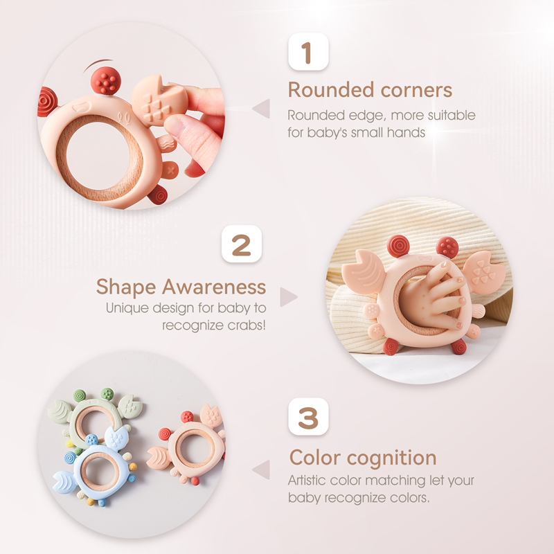 Bebê silicone mordedor dos des - Baby Products List avaliação e preço