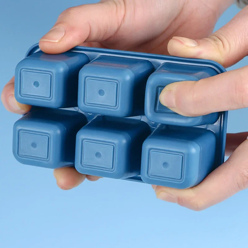 Bandejas do cubo do gelo do si - Baby Products Cream avaliação e preço