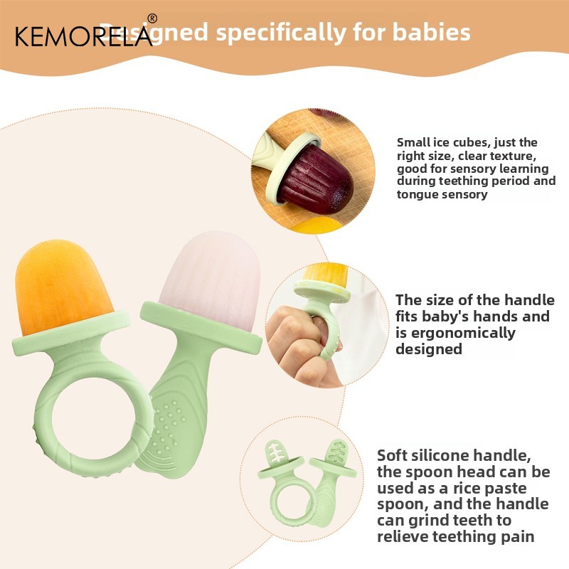 Forma de picolé com 6 cavidade - Baby Products Cream avaliação e preço