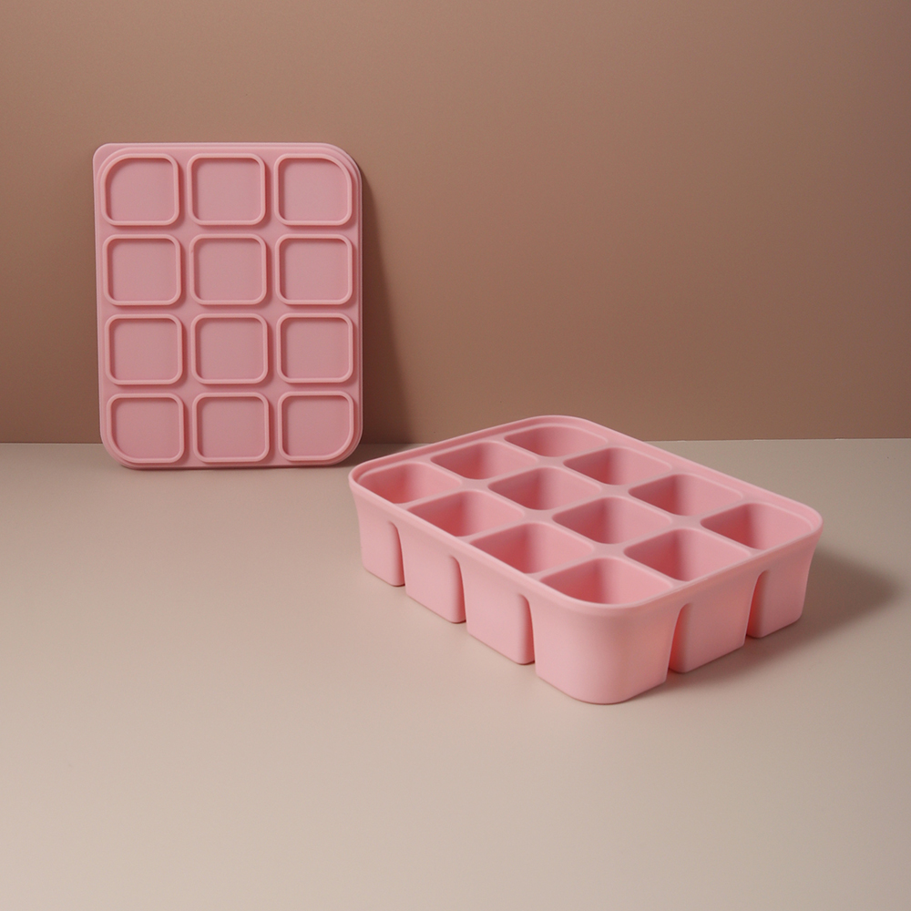 Forma de Gelo de Silicone para - Baby Products Cream avaliação e preço