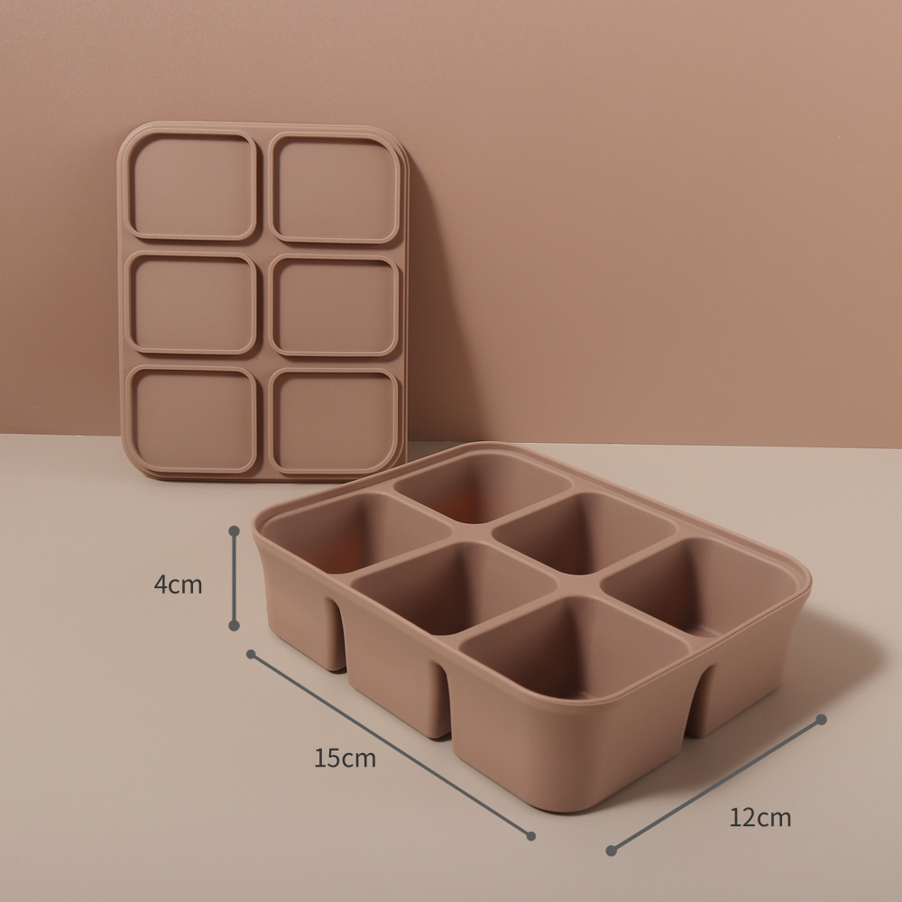 Forma de Gelo de Silicone para - Baby Products Cream avaliação e preço