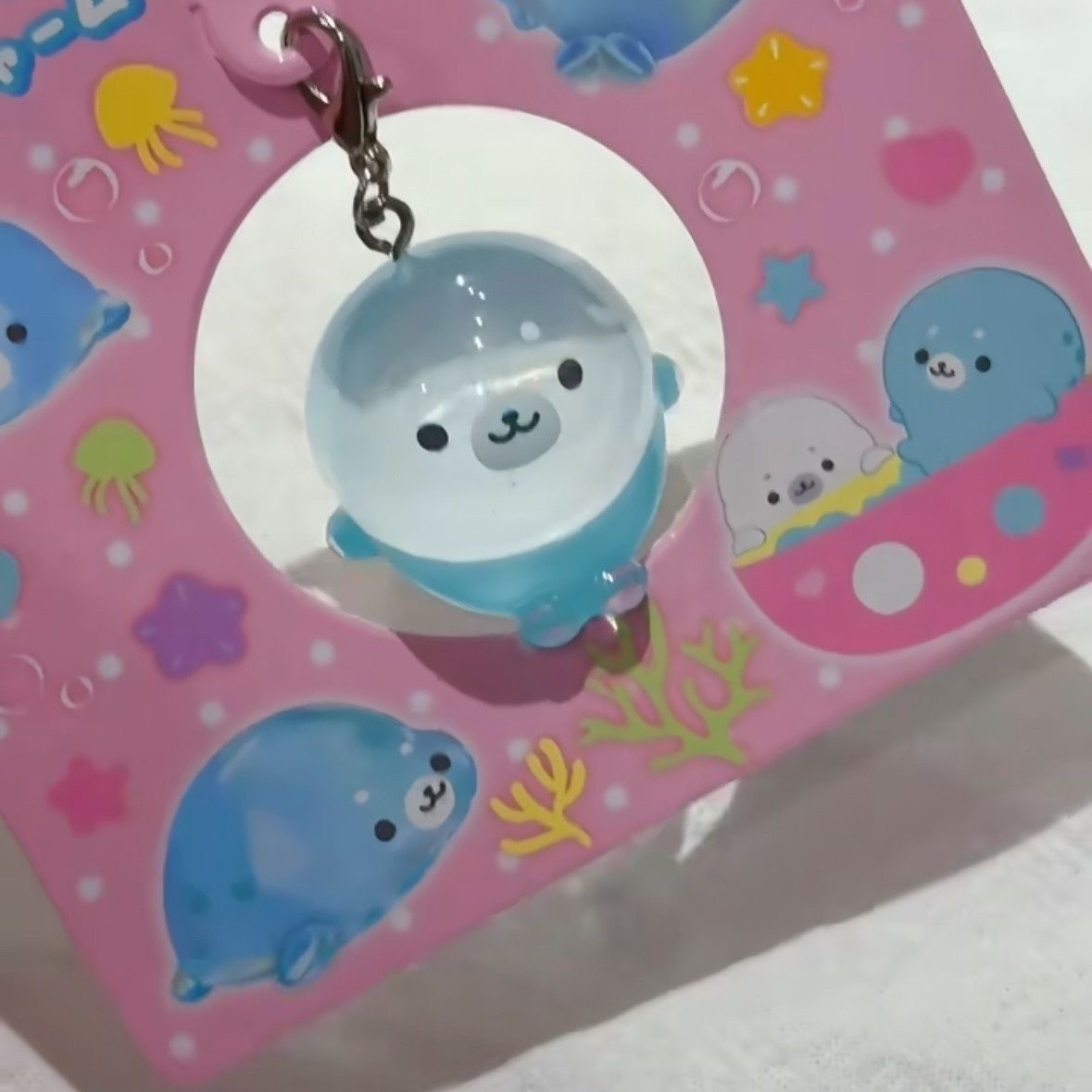 Chaveiro de Foca Kawaii: Pinge - Baby Products Keeping Bag avaliação e preço