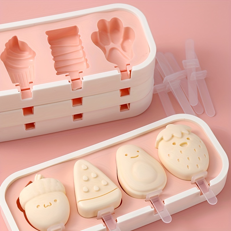 1pc bpa-livre silicone gelo po - Baby Products Cream avaliação e preço