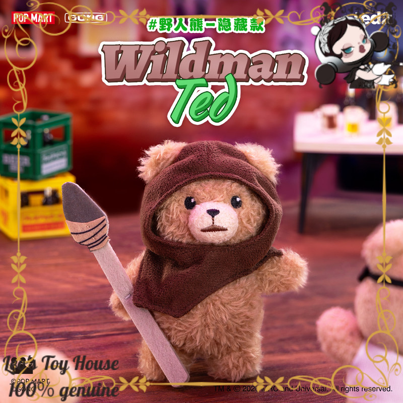 POPMART GONG Baby Ted Pingente - Baby Products Keeping Bag avaliação e preço