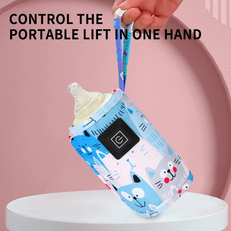 USB Milk Warmer para uso domés - Portable Bottle Warmer avaliação e preço