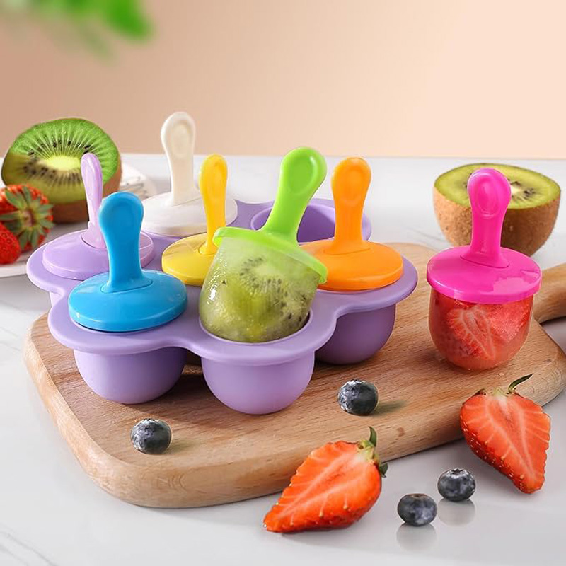 1pc 7 buracos diy sorvete pops - Baby Products Cream avaliação e preço
